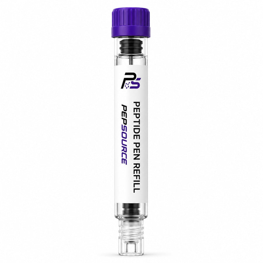 PepSource DSIP pen refill cartridge, made-to-order research peptide cartridge for a peptide pen