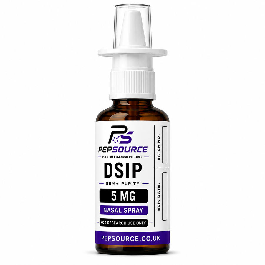 PepSource DSIP nasal spray 5mg, made-to-order intranasal research peptide solution