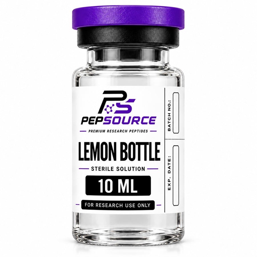 PepSource Lemon Bottle 10ml sterile solution vial