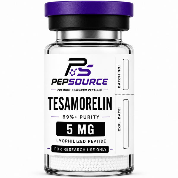Tesamorelin 5mg research vial